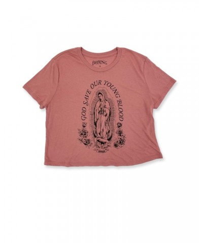 BØRNS Guadalupe Women's Crop T-Shirt $6.83 Shirts