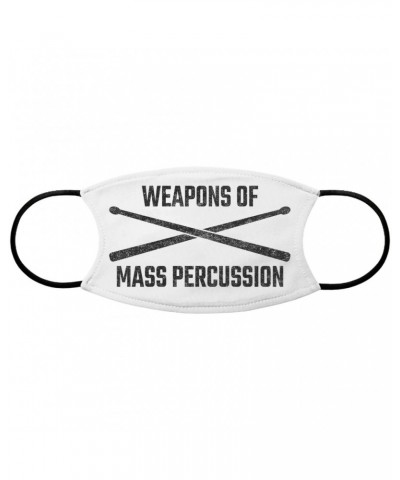 Music Life Face Mask | Weapons Of Mass Percussion Face Mask $28.16 Accessories